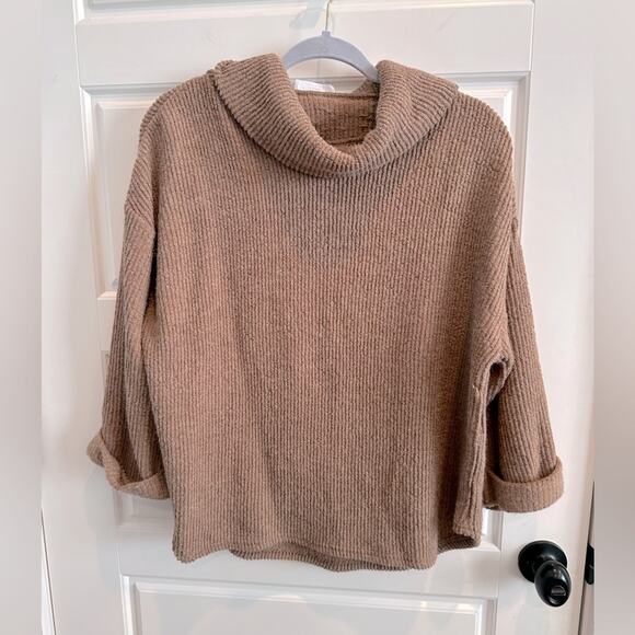 Sage The Label Crop Turtleneck Sweater - Picture 1 of 5